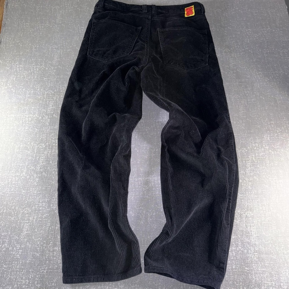 Empyre Pants Mens 32x30 Black Corduroy 5-Pocket Straight Leg Casual Khakis